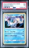 2018 POKEMON SUN & MOON FORBIDDEN LIGHT #28 AURORUS-HOLO PSA 7
