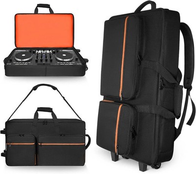 Rolling DJ Controller Case for DDJ-400/800/1000/FLX4/FLX2/REV7/REV5/GRV6, 29  Wa