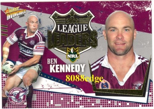 2006 SELECT NRL LEAGUE LEADERS REDEMPTION: BEN KENNEDY - Imagen 1 de 1