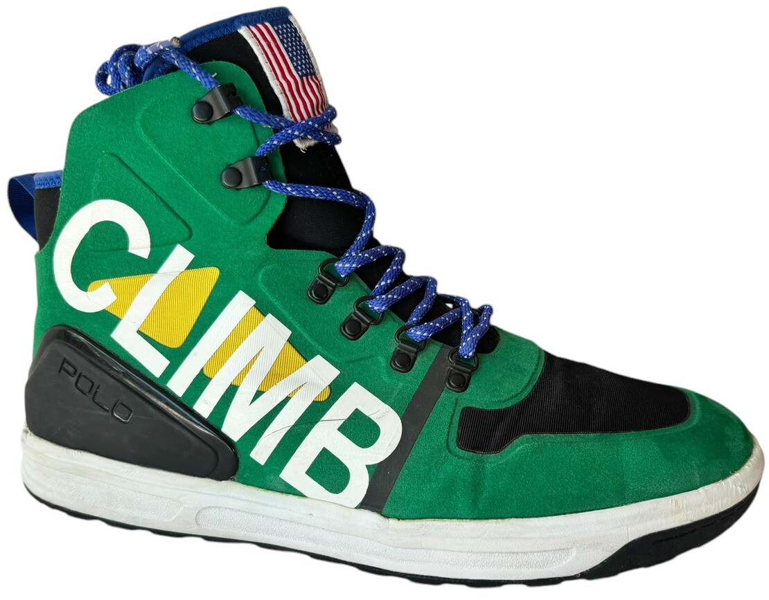 Polo Ralph Lauren Alpine 200 Sneakers Men size 11 High Top Boots