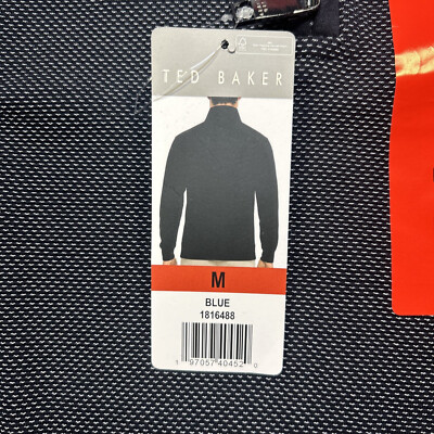Ted Baker Quarter Zip Men's Textured Pullover | eBay