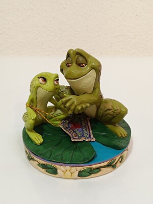 Disney Amorous Amphibians The Princess And The Frog Figurine