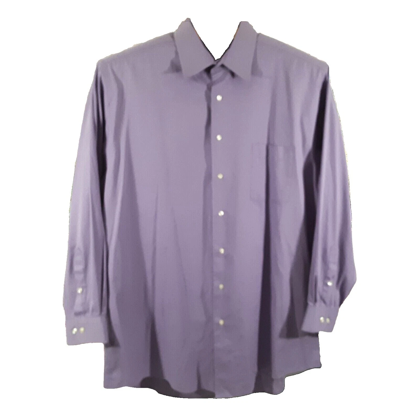 Camisas de Vestir Sólida Covington Mezcla de algodón para hombres