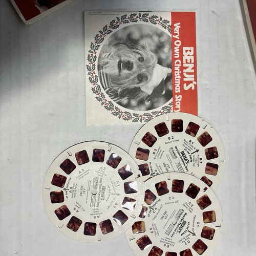 Set Of Two Vintage View Masters With Reels Batman / Benji / Mickey Mouse Club - Picture 11 of 11