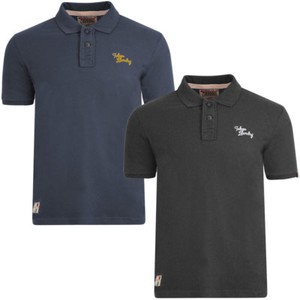 Tokyo Laundry Mens Ezequiel Pique Fabric Polo Shirt