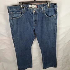 Levi's Jeans Men's 38x30 Blue 527 Bootcut Denim Cotton Outdoor Jean