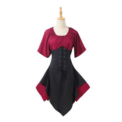 NEW Fashion Traditional Irish Short Renaissance Corset Medieval Dress S-5XL | eBay NEW Fashion Traditional Irish Short Renaissance Corset Medieval Dress S-5XL | eBay