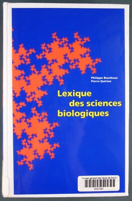 BOURBEAU - LEXIKON DER BIOLOGISCHEN WISSENSCHAFT - 1996 BRAULT - VOKABULAR WISSENSCHAFT