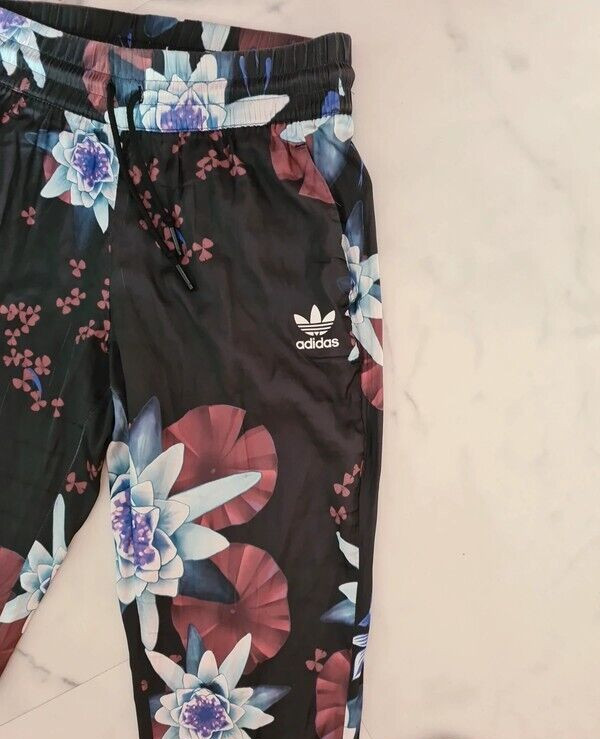Rare Adidas Originals x Farm Womens Track Pants Black… Gem