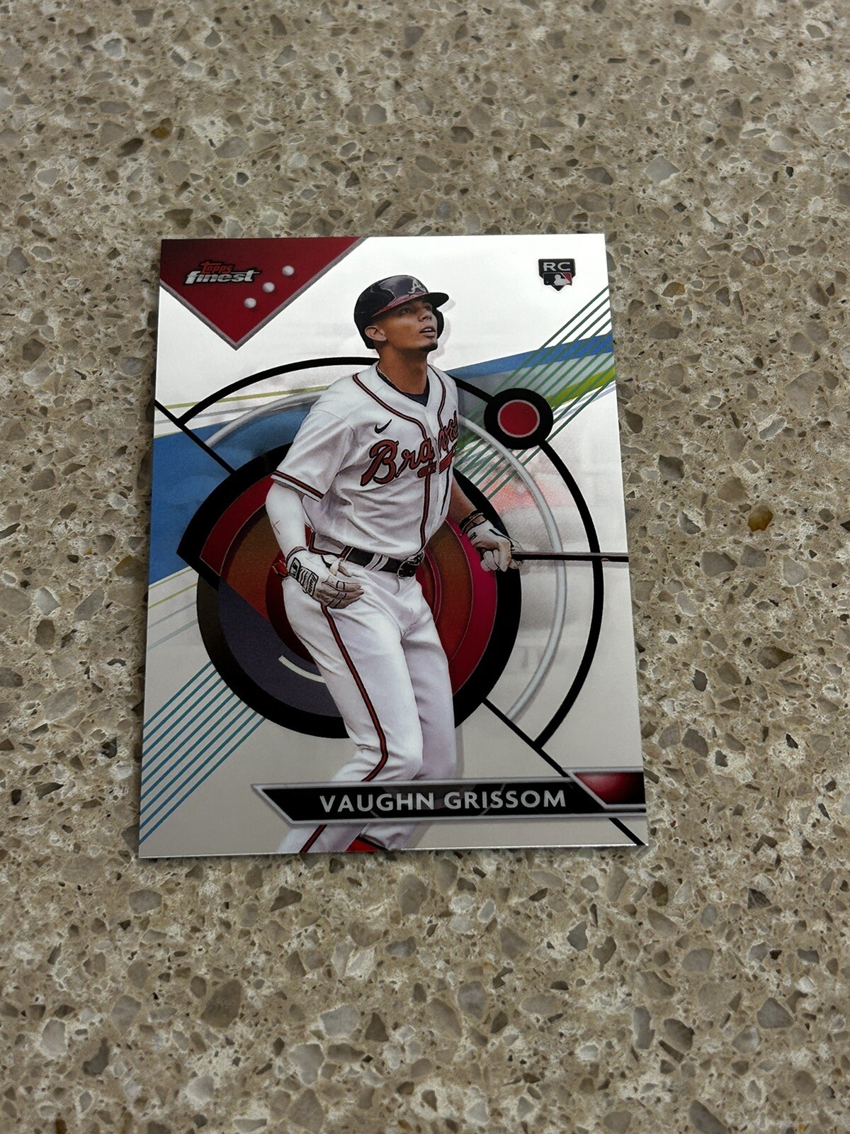 2023 Topps Finest Vaughn Grissom Refractor Rookie RC #88 Braves