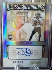 Ian Book ROOKIE AUTO 2021 Panini Classics Classic Beginnings Autograph RC /99