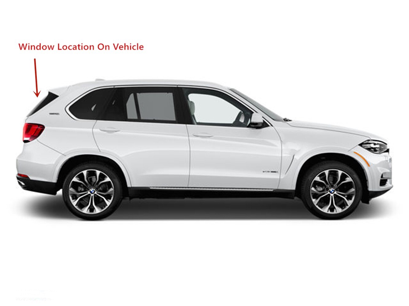 X5 Rear Window Fit 2014-2018 BMW X5 Rear Back Window Glass Heated | eBay