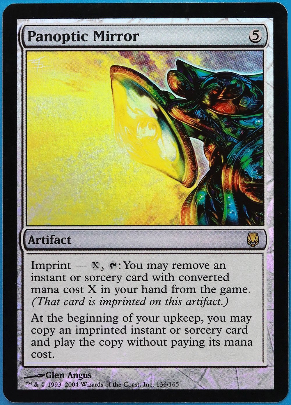 Panoptic Mirror FOIL Darksteel NM Artifact Rare MAGIC CARD (ID# 483168) ABUGames