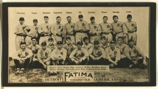 8" x 10"Baseball Photo Detroit Tigers, Baseball Card Portrait Liggett