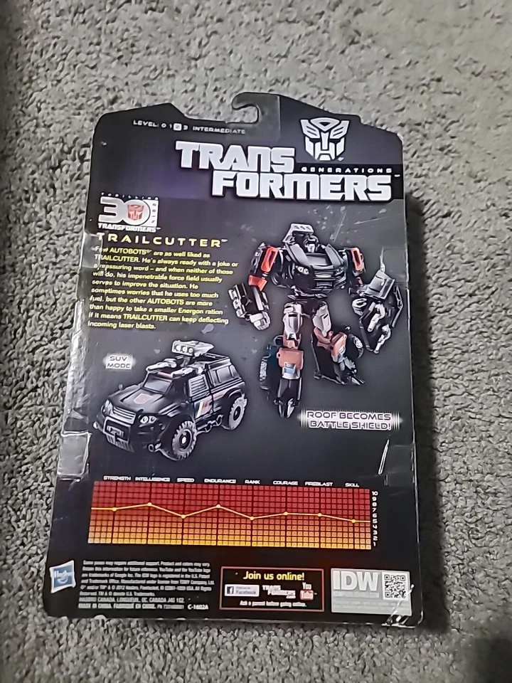 Transformers Generations TRAILCUTTER - IDW 30th Deluxe Class Series 2 #001 NEW - Image 4 of 4