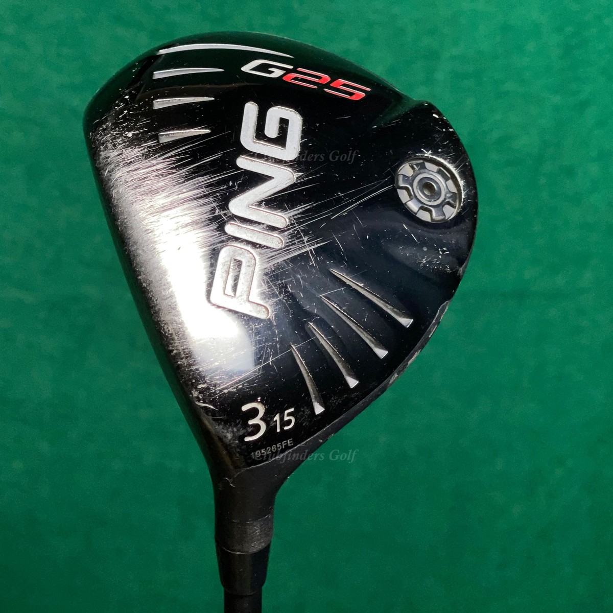 Left Handed Ping G20 15° 3 Wood Stiff Graphite Shaft Ping Grip Left Handed Ping G20 15° 3 Wood Stiff Graphite Shaft Ping Grip