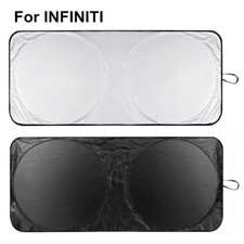 For Infiniti Car Large Windshield Sun Shade Sunscreen Uv Foldable Visor Cover