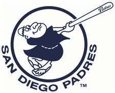San Diego Padres 8 MLB Team Logo Vinyl Decal Sticker Car Window Wall Cornhole