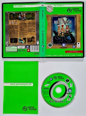 PC CD-Rom DIE SIEDLER IV dt. OVP Mehrspieler/Strategie/Aufbausimulation