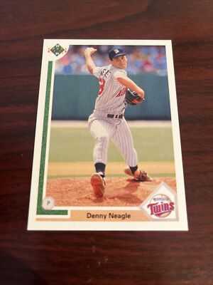 1991 Upper Deck Final Edition Denny Neagle #34F RC Rookie Minnesota Twins NM-MT