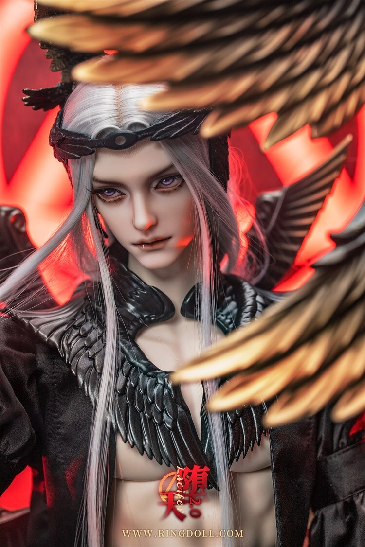 Ringdoll 1/3 BJD Doll Lucifer Fallen Angel All Set SD Doll Ringdoll 1/3 BJD Doll Lucifer Fallen Angel All Set SD Doll