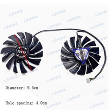 Graphics Card Fan PLD10010S12HH For MSI GTX1060 1070 1080 1080ti ARMOR  