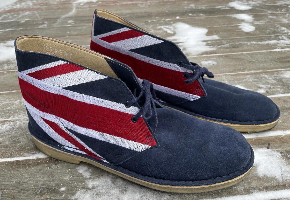 Desert Boots Special Edition Union UK Flag 60th Anniversay 9.5 | eBay