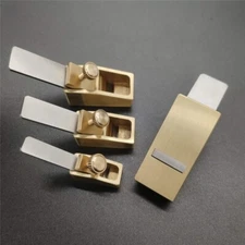 New Brass Mini Planes Flat bottom Woodworking planer violin luthier making tool