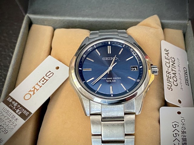 seiko solar atomic watch