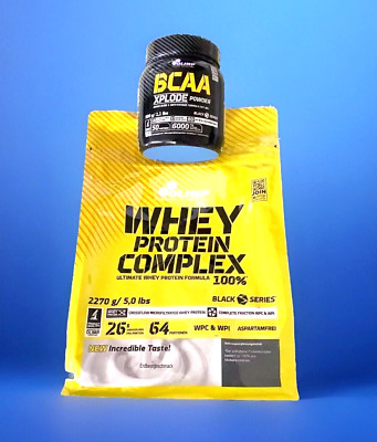 (30,79 /kg)Olimp Whey 2270g Protein Complex 100% +Gratis BCAA Xplode 500g