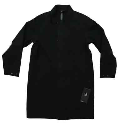 Mens Lululemon New Venture Rain Coat Waterproof Windproof Large Black New $298