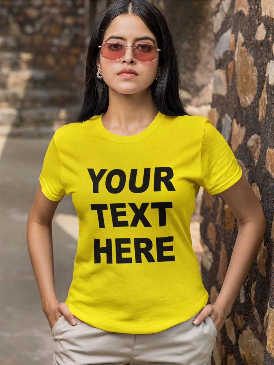 Personalised t sale shirt dress