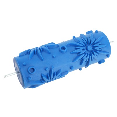 Texture Roller Tool Washable Rubber Decorative Art Texture Roller Sleeve