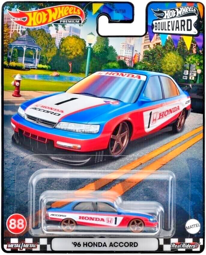 2023 Hot Wheels NEW Premium Boulevard '96 Honda Accord Real Riders