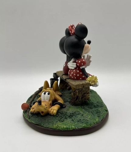 Disney Mickey & Minnie Mouse Charles Boyer "Puppy Love" Figurine w/ Box & COA - Picture 4 of 20