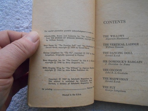 STORIES OF THE SUPERNATURAL-BETTY M. OWEN-SBS BOOKS-#T896-1ST-(FEB,1967) - Picture 3 of 3