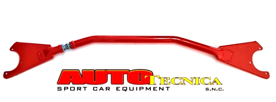 BARRA DUOMI ANTERIORE SUPERIORE AUTOBIANCHI A112 ABARTH IN ACCIAIO REGOLABILE  - Imagen 3 de 4