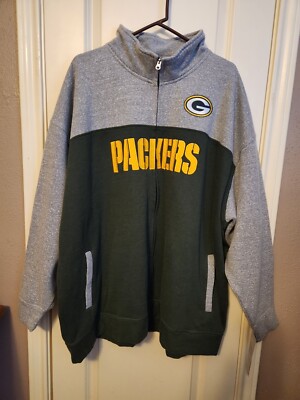 NEW Men's NFL Team Apparel Green Bay Packers Fleece Football