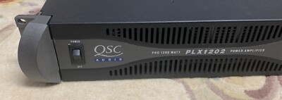 QSC PLX1202 Pro 1200 Watt Power Amp Amplifier 2 Channel for sale