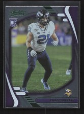 2021 Panini Absolute Green Foil Chazz Surratt RC #163 Minnesota Vikings