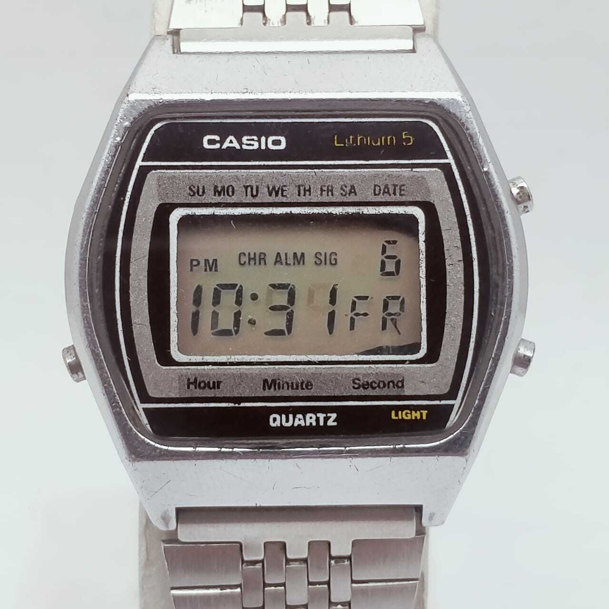 Casio 108 A852 Chronograph Alarm Digital Quartz Vintage Men