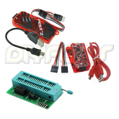 Universal PIC ICD2 PICKit 2 PICKIT 3 Programming Adapter Seat+PICKIT3 Programmer