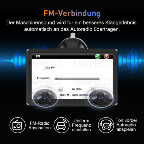 MOPECT 7'' LKW PKW GPS Navigationsgerät Auto Navi Wohnmobile POI Blitzer EU Kart - Bild 4 von 14