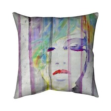 Begin Home Decor 5543-2626-FI6 26 x 26 in. Abstract Colorful Portrait - Beaut...