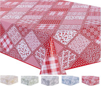 Wachstuch Tischdecke Abwaschbar Eckig 140 X 180 Cm Rot