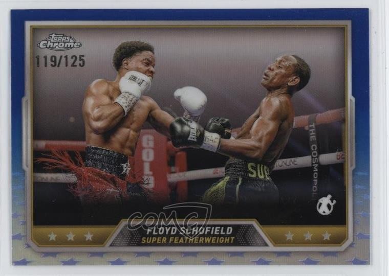 2024 Topps Chrome Blue Refractor 119/125 Floyd Schofield #97 0z8w