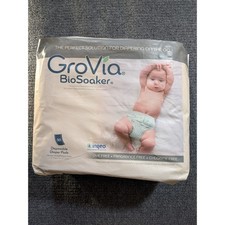 GroVia BioSoaker Disposable Diaper Pads 48 Count