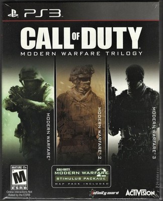 Call of Duty: Modern Warfare Trilogy PS3 (Brand New Factory Sealed US Version) P