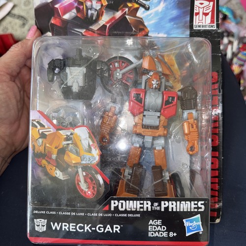 TRANSFORMERS GENERATIONS POWER OF THE PRIMES WRECK-GAR DELUXE FIGURE NEW SEALED
