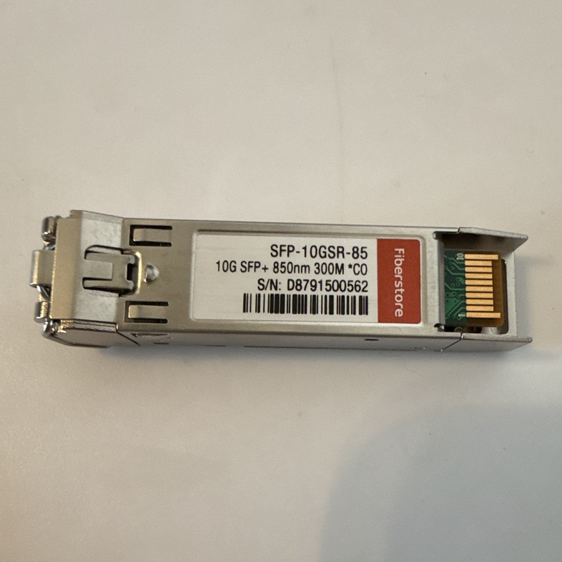 Fiberstore SFP-10GSR-85 10Gbps SFP+ 850nm 300m Optical Transceiver Module